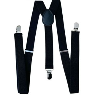 Suspensório Largo 2,5cm Unissex Ajustável em Oferta na Shopee