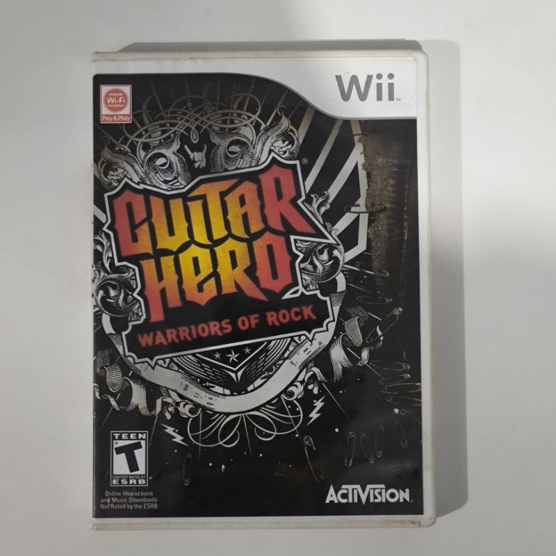Jogo - Guitar Hero Warriors of Rock - Nintendo Wii