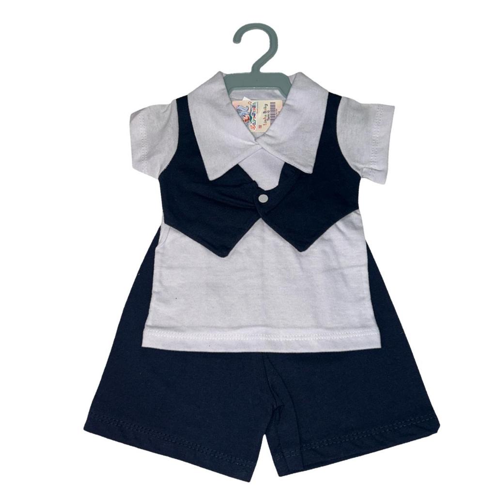 Conjunto  baby  Infantil -  camiseta + bermuda -Tamanho: G