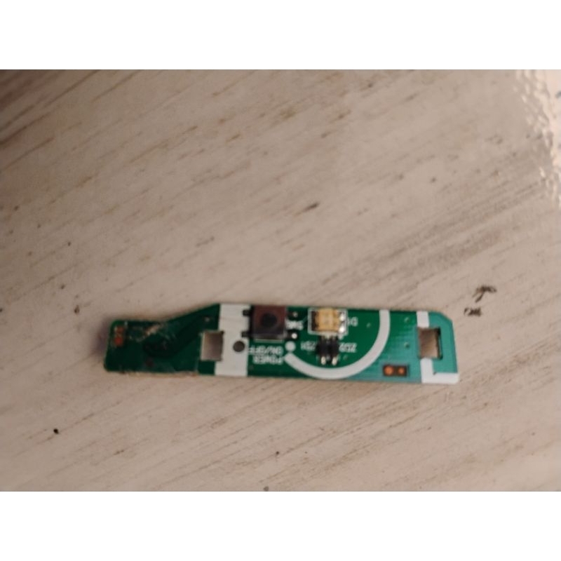 placa botão ligar monitor intelbras l177ws (usado)