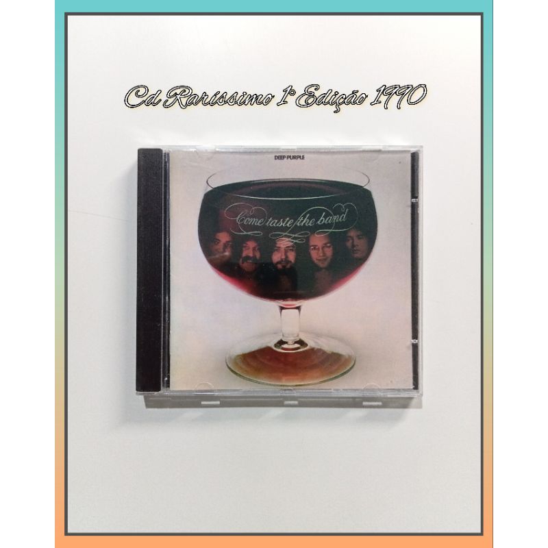 Cd Deep Purple Come Taste The Band 1990 Original