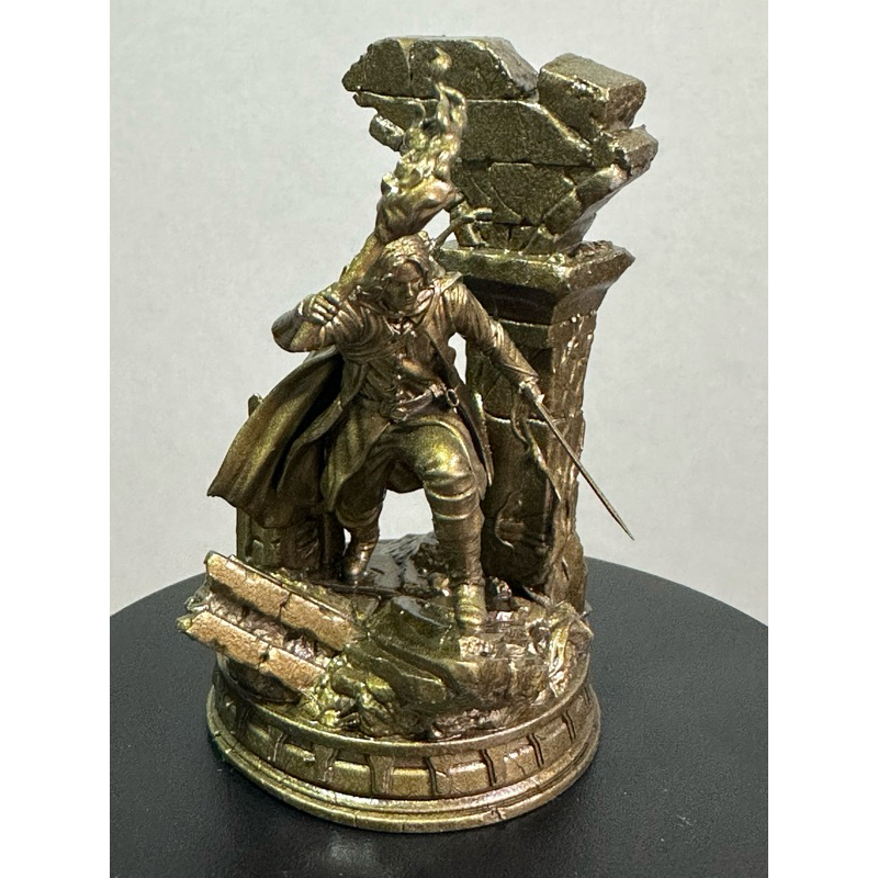 Miniatura ARAGORN | Strider | O Senhor dos Anéis (LOTR) | Resina 3D Pintado à Mão | Colecionável Artesanal (10,5cm)