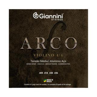 CORDA VIOLINO 4/4 AVULSA GIANNINI GEAVVA 2° CORDA