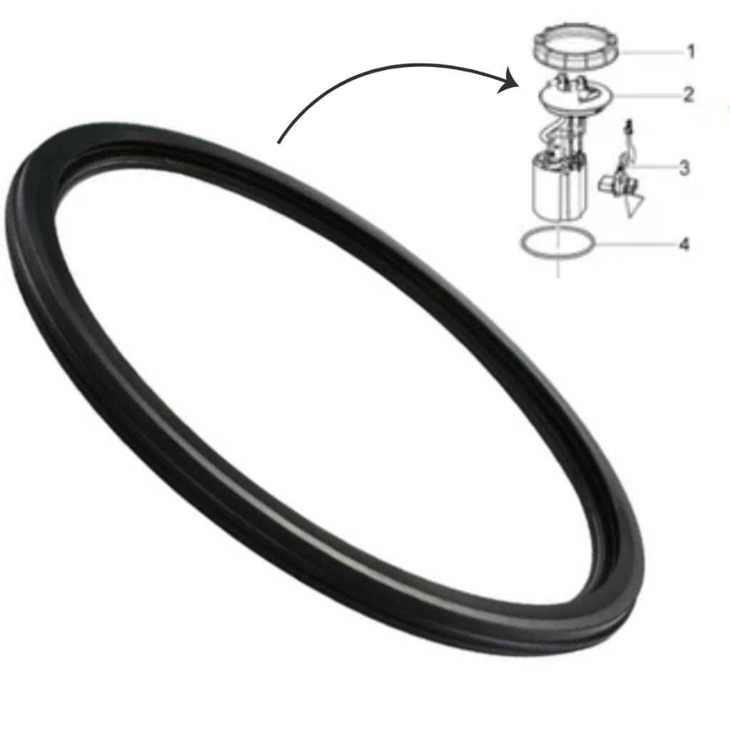 GUARNIÇÃO ANEL FLANGE DO TANQUE COMBUSTIVEL  FIESTA VERSALLES PARATI SAVEIRO GOL KOMBI DS1451