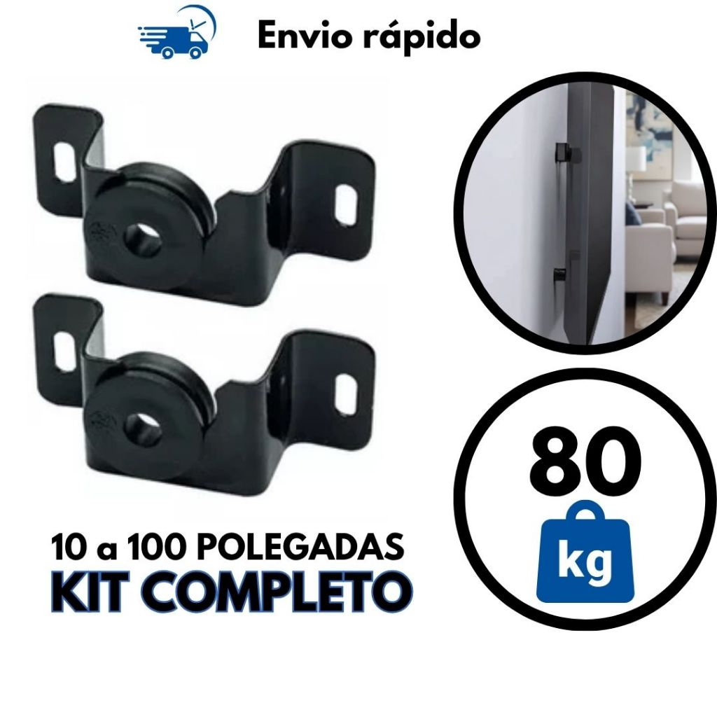 Suporte Universal Fixo Painel  De Parede Para  Smart Tv LED LCD 4K Parede Painel 10 24 32 43 50 55 60 75 100 Polegadas em Oferta na Shopee
