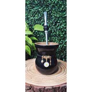 (PROMO CHIMA COMPLETO) Cuia Chimarrão Premium + Bomba Inox + Pulseira em Oferta na Shopee