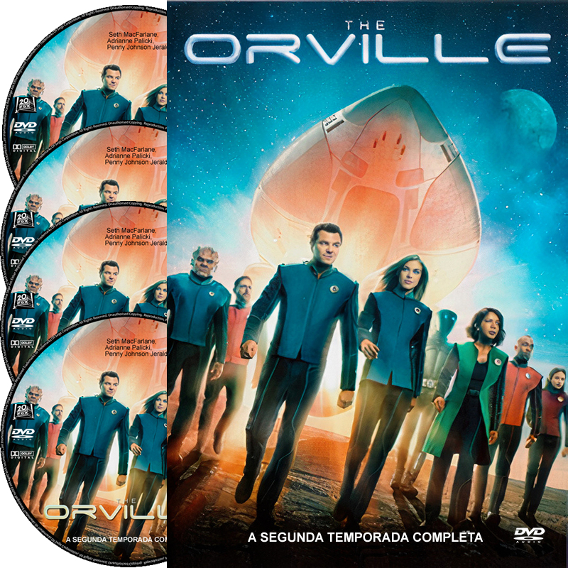 DVD Série The Orville 2ª Temporada Completa Star Trek Seriados Ficção