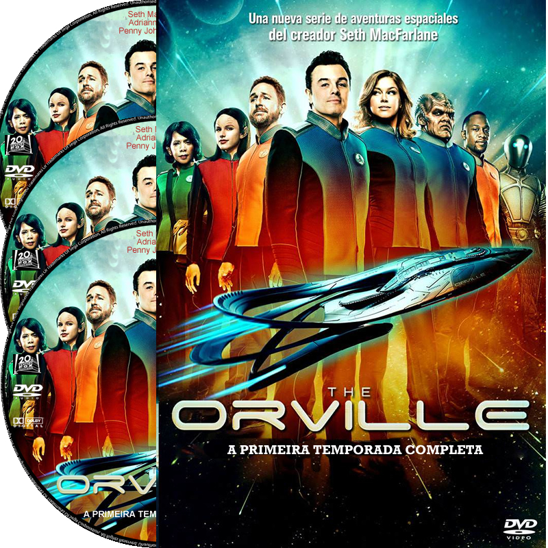 DVD Série The Orville 1ª Temporada Completa Star Trek Box seriados ficção