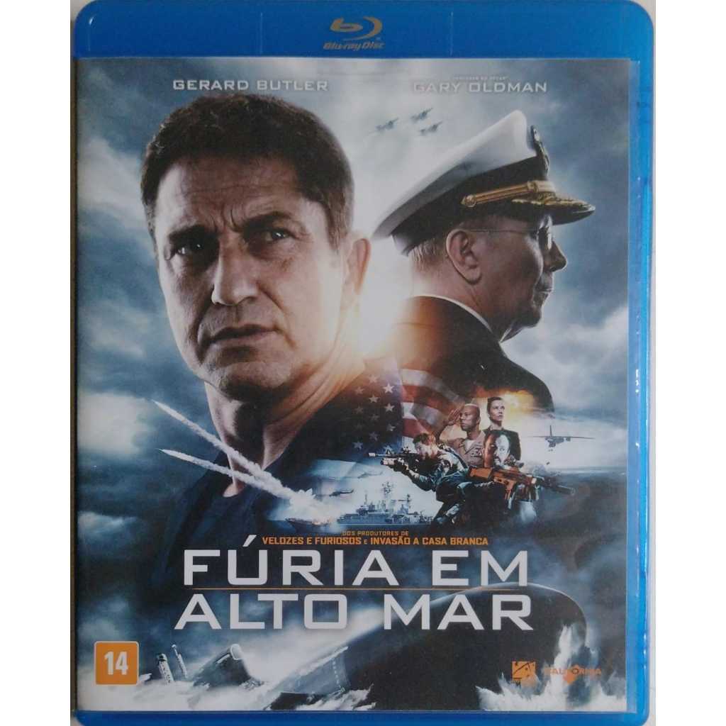 FÚRIA EM ALTO MAR BLU-RAY  GERARD BUTLER  GARY OLDMAN