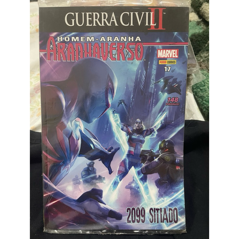 homem-aranha aranhaverso ed. 17 - 2099 sitiado - guerra civil II