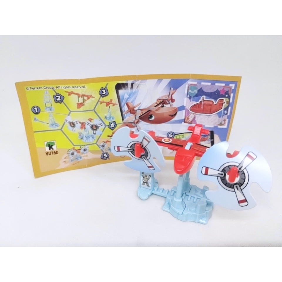 Kinder Ovo Avião VU160 (Com Papel e Capsula)