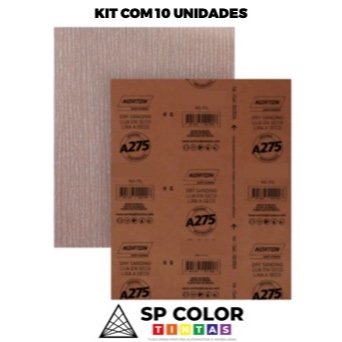 KIT LIXA SECO NORTON A275 CHAMPANHE - GRÃO 80 A 800 ( unidades do mesmo grão) em Oferta na Shopee