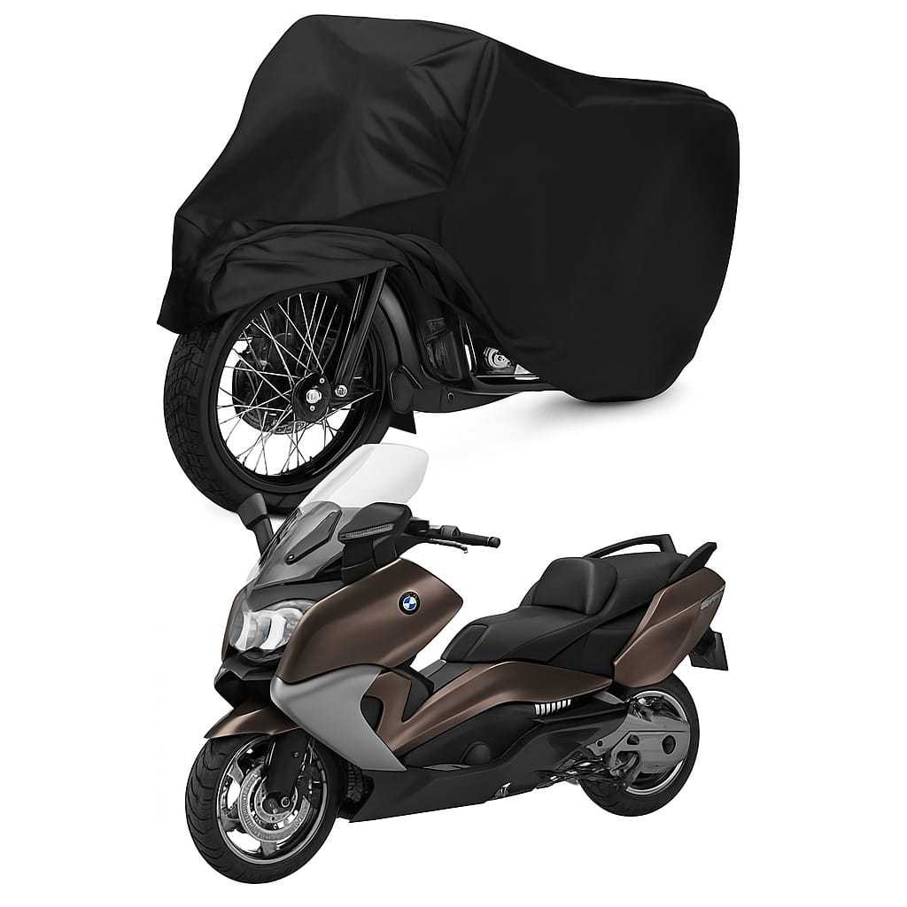 Capa Cobrir Moto Couro Anti Risco Impermeável Bmw Scooter C 650 Gt