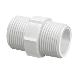 kit 10 Niple Nipel PVC 3/4" (25mm) Plastico Branco Conexão Roscavel em Oferta na Shopee