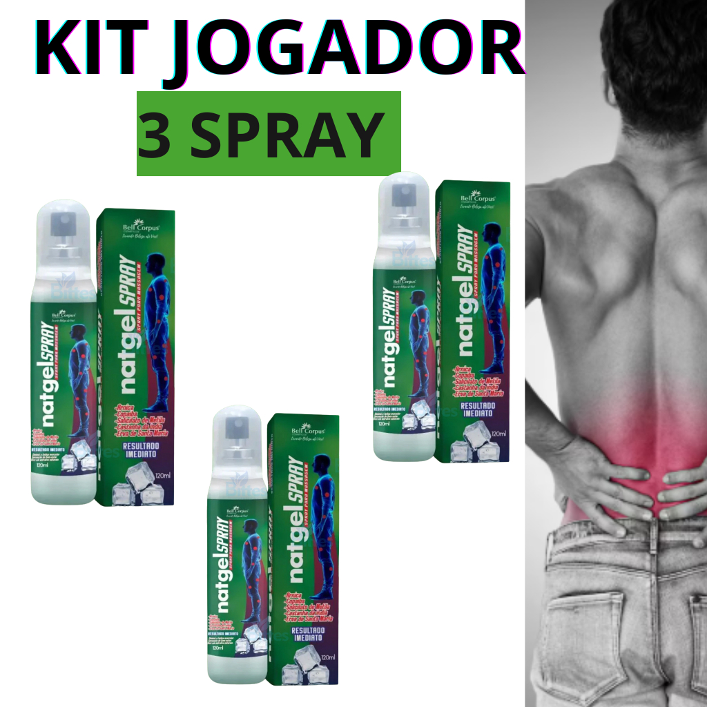 KIT  Natgel Spray 120ml