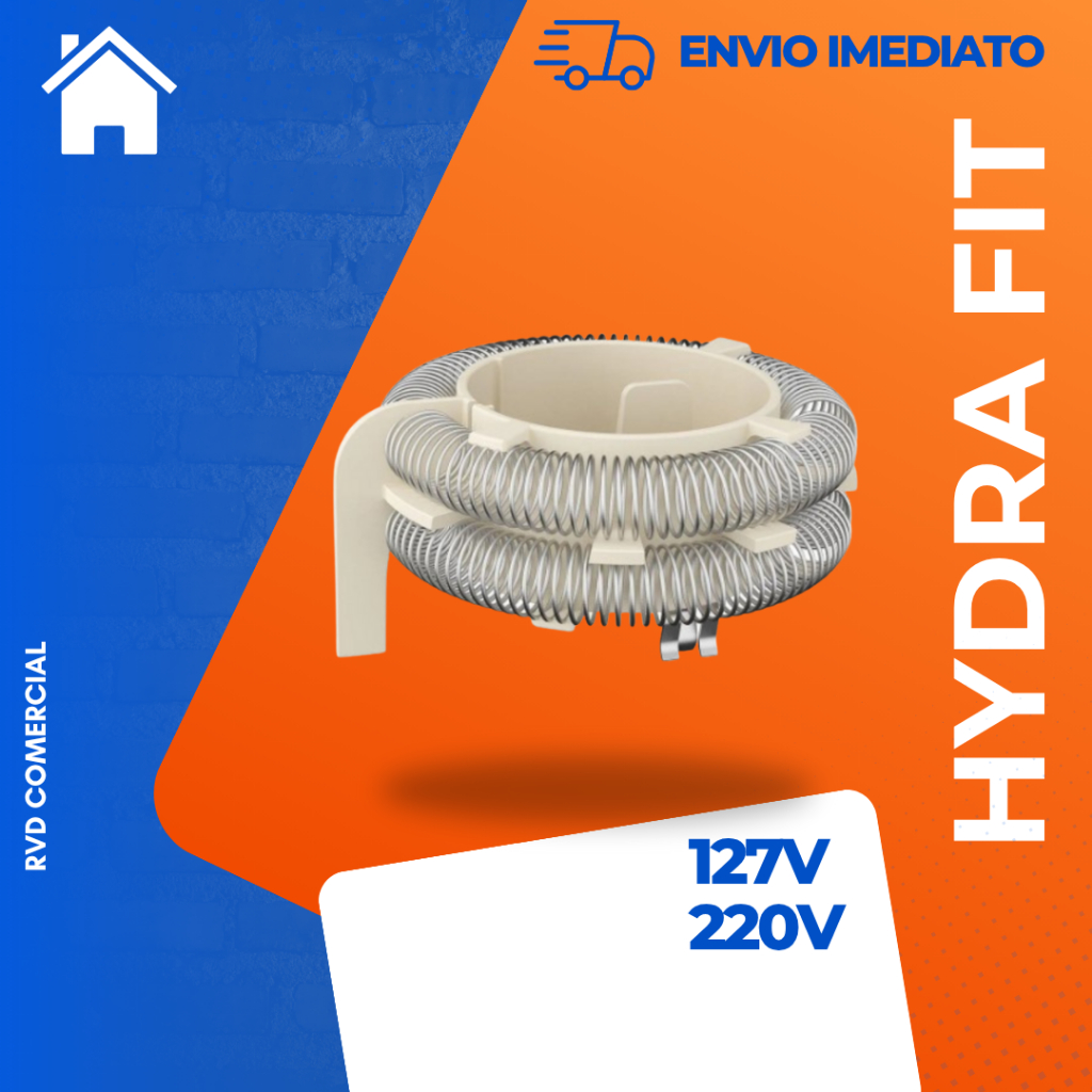 RESISTENCIA HYDRA FIT ELETRONICA  127V / 220V