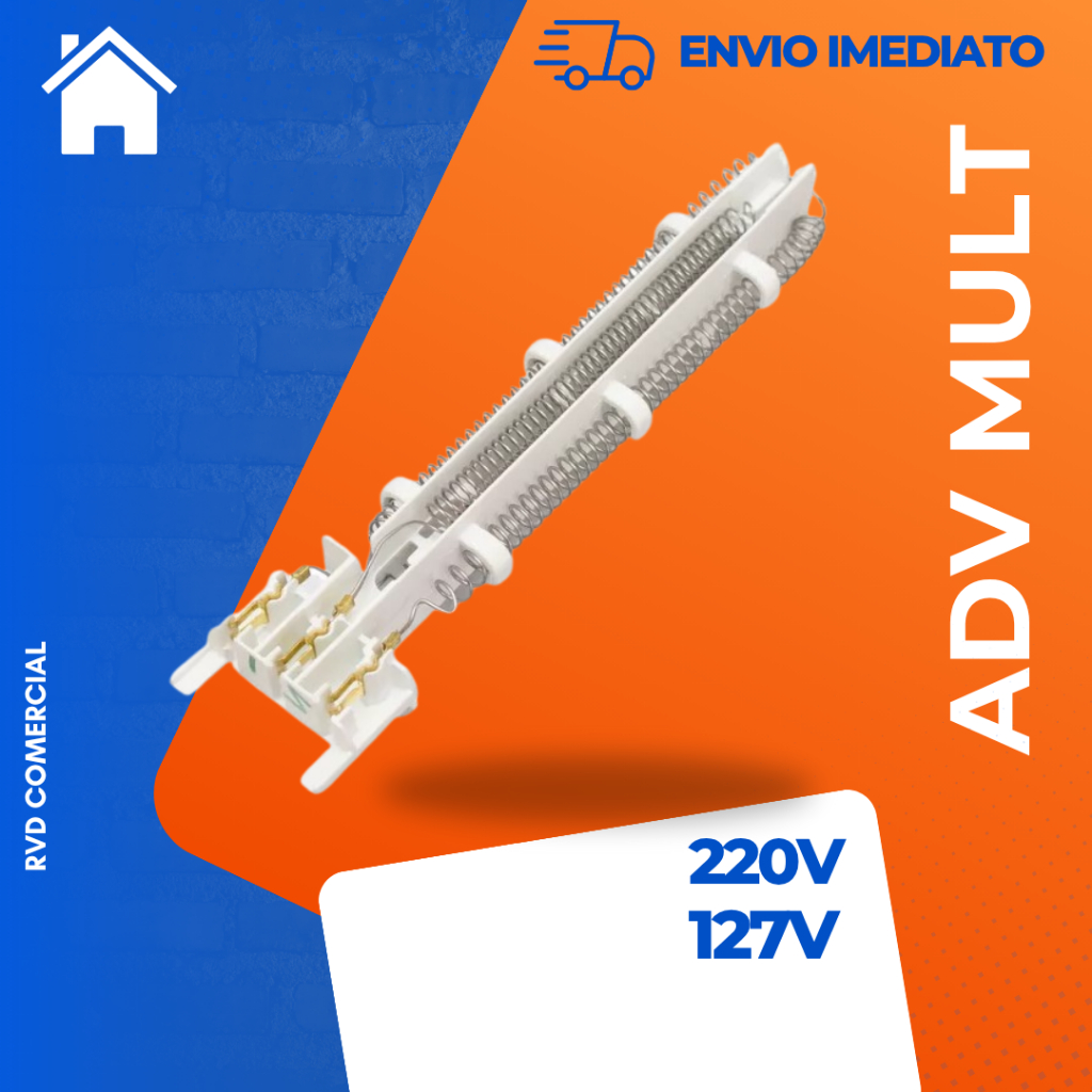 Resistência  Lorenzetti Advanced Multitemperaturas 7.500W (220V) ou 5.500W (127V) em Oferta na Shopee