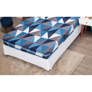 Capa De Colchão Casal Com Ziper Estampada Tecido Resistente Lua Enxovais em Oferta na Shopee