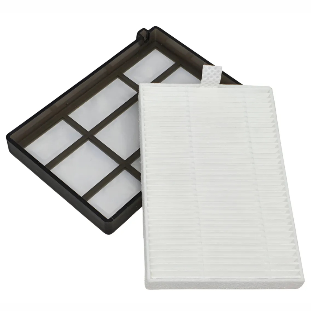 KIT Filtro Permanente e Filtro Hepa Para Robô Aspirador Compatível c/ Kabum Smart 500 E 700