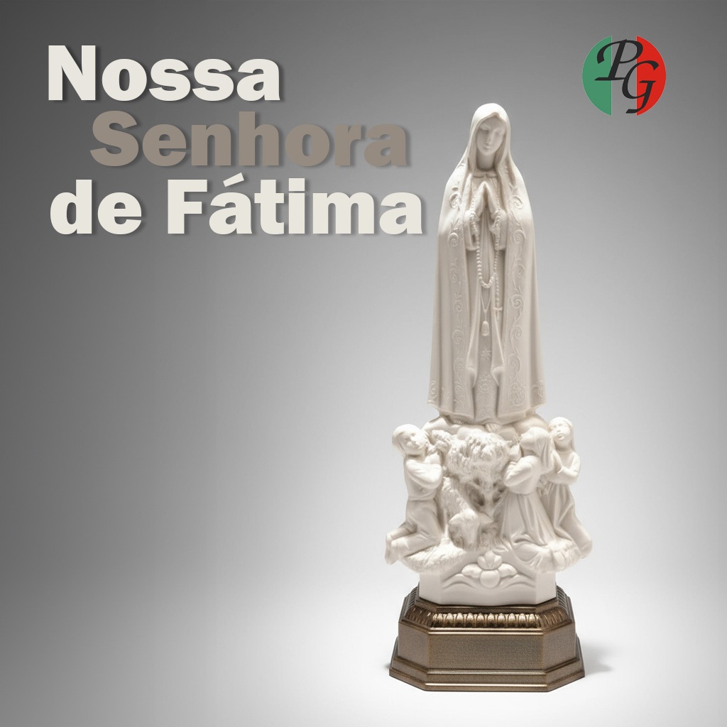 Imagem Nossa Senhora de Fátima com Pastorinhos | 3 unidades em Oferta na Shopee