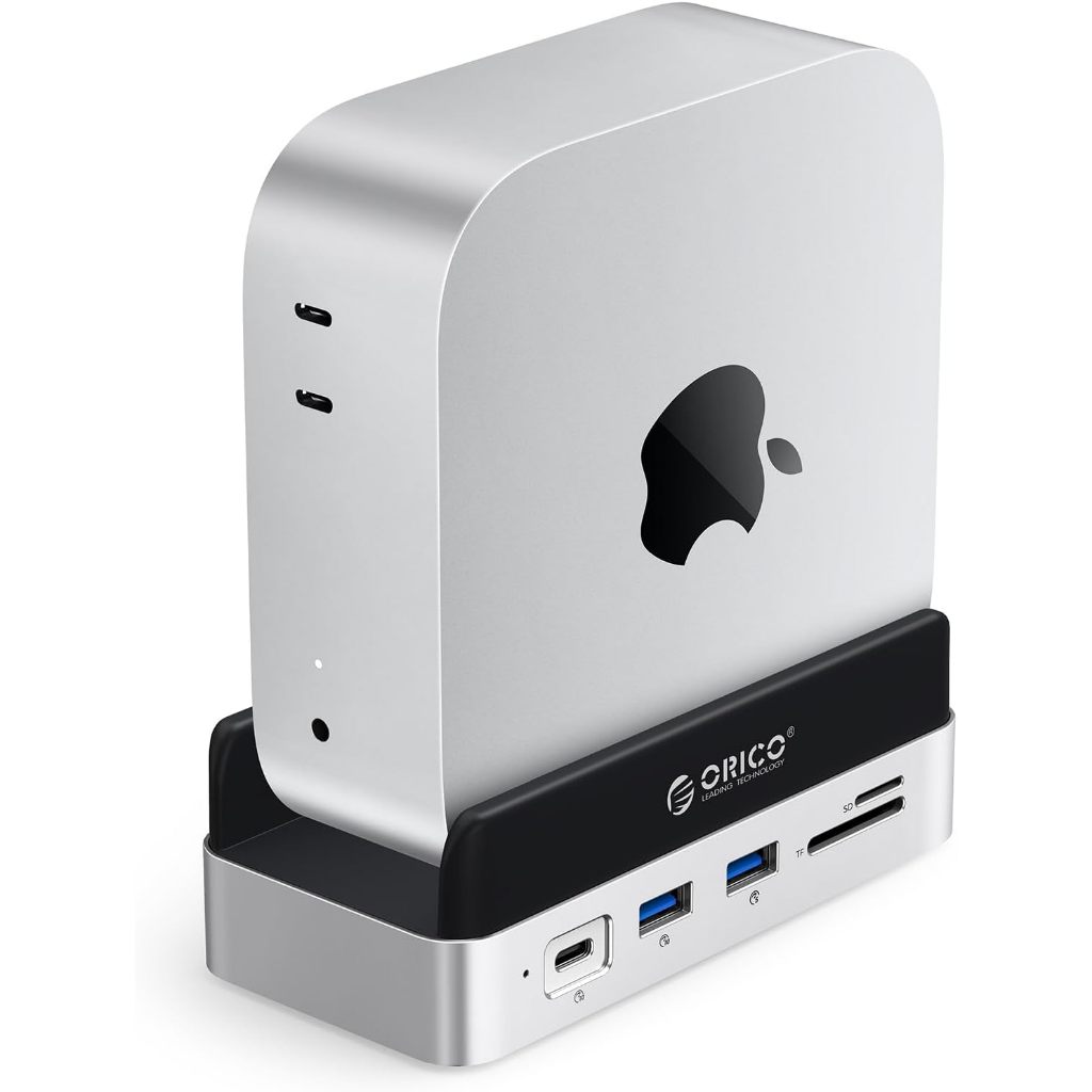 Mini Dock Stand 10 em 1 para Mac Mini M4/M4 Pro com Slot SSD M.2