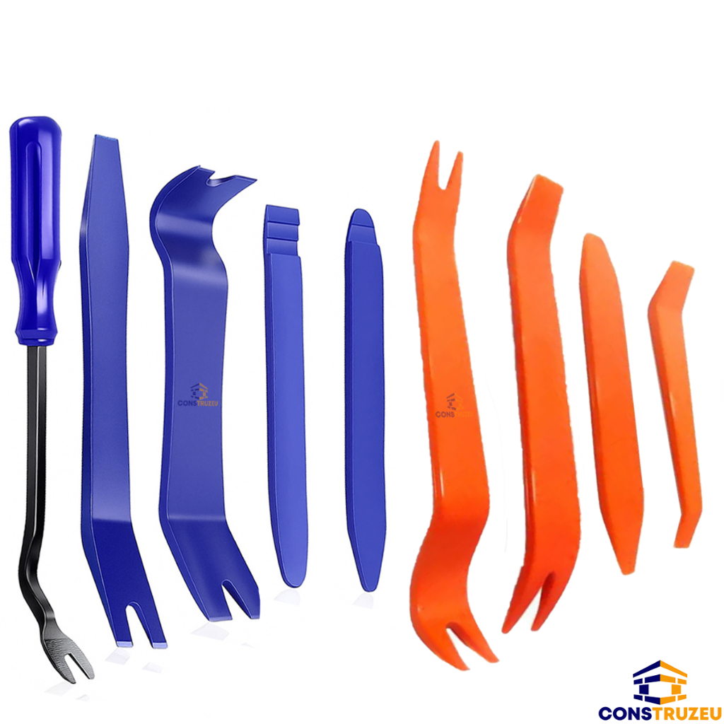 Jogo De Espatulas Ferramenta De Nylon Desmontar Painel Forro De Porta Automotivo em Oferta na Shopee