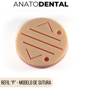 REFIL ALMOFADA PARA TREINO DE SUTURA  | TAMANHO P | PELE ARTIFICAIL PARA SUTURA em Oferta na Shopee
