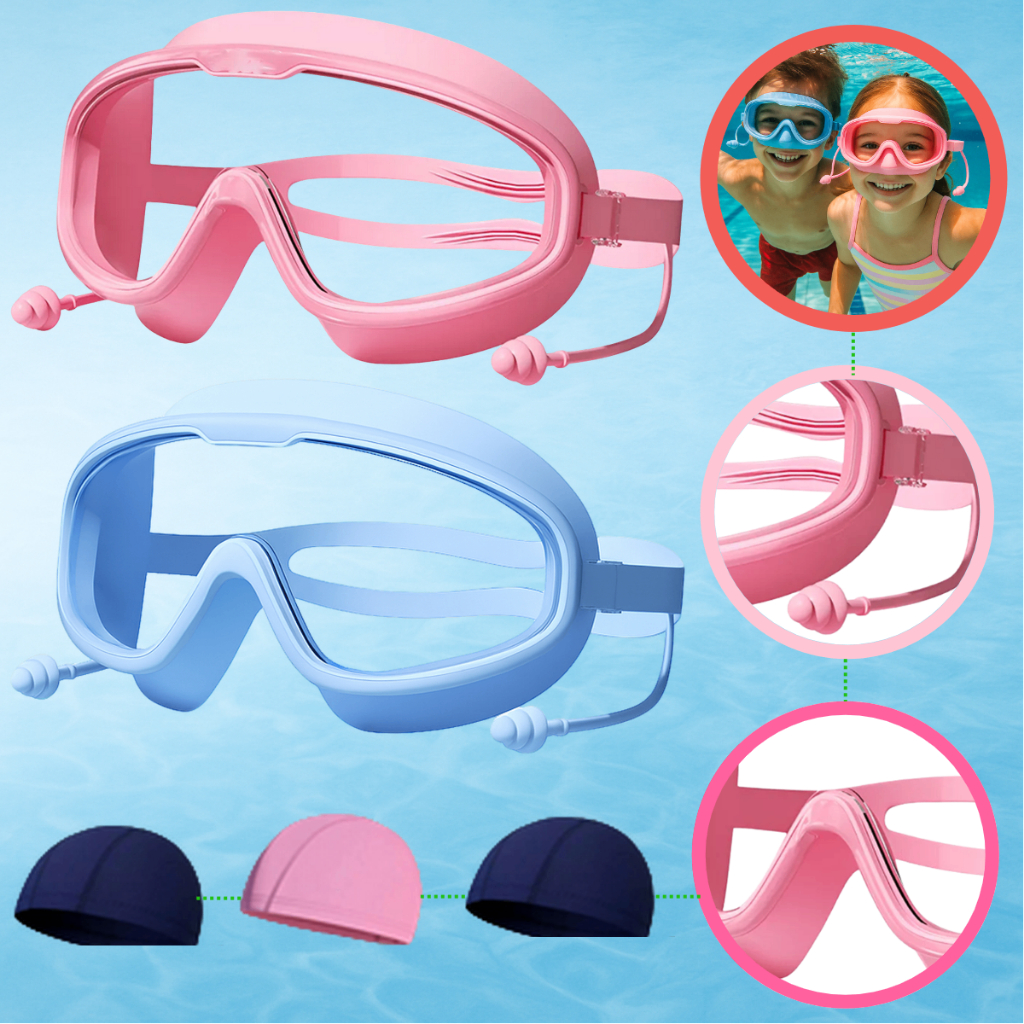 Touca e Óculos para Natação Infantil: Onde Comprar | BuscaProdutos