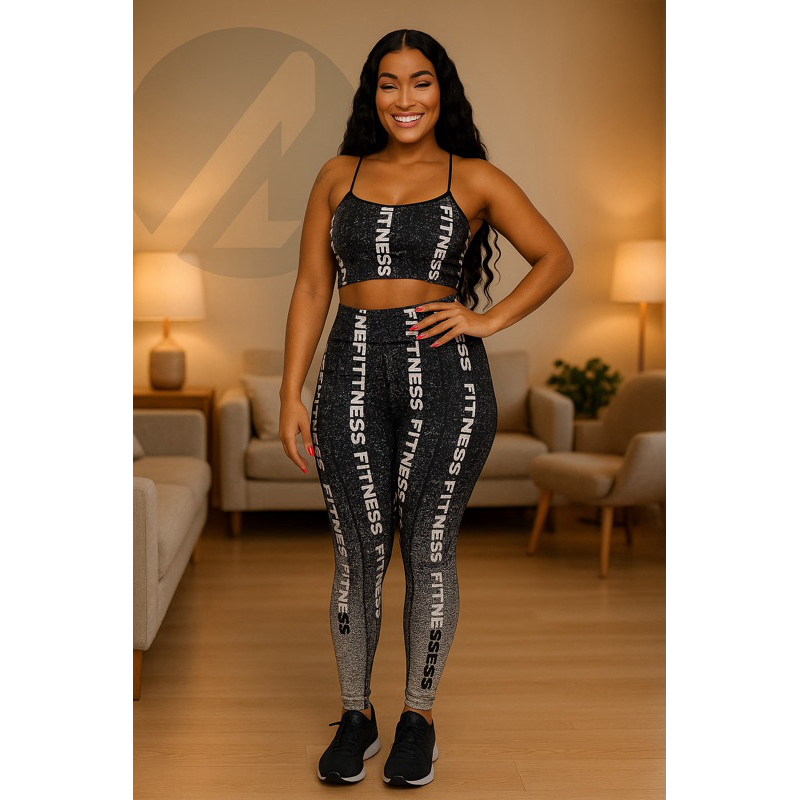 Legging Feminina Fitness Suplex – Confortável, Resistente, Modeladora, Ideal para Academia, Yoga e Corrida