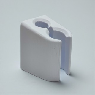 Suporte Parede Chuveirinho Mangueira Duchinha de Chuveiro Elétrico Fixado Dupla Face - Branco em Oferta na Shopee