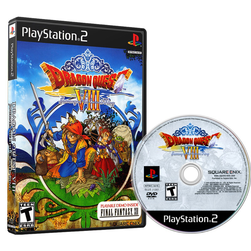Jogo Dragon Quest VIII - Playstation 2