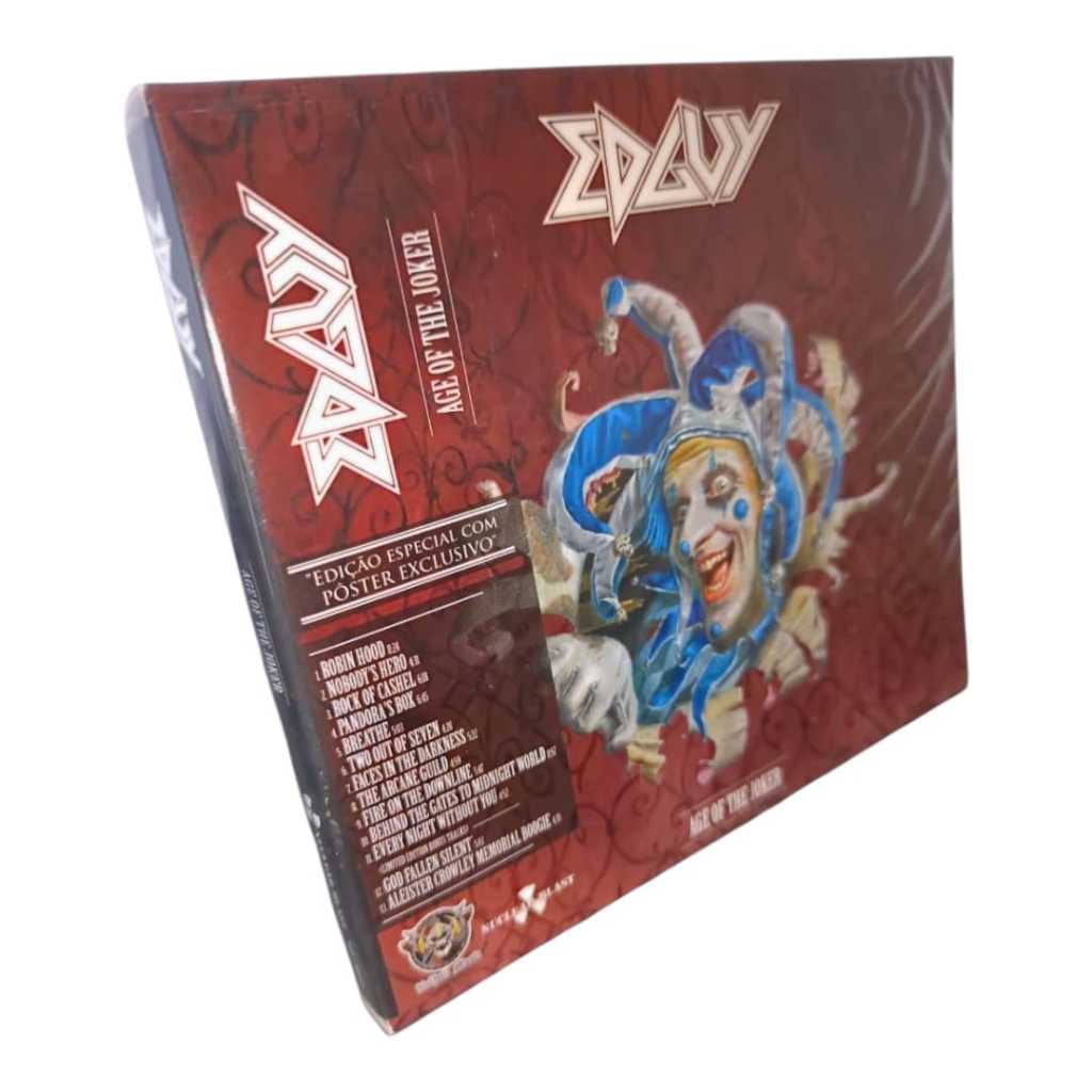 Edguy – Age Of The Joker - ( CD Slipcase + Poster )