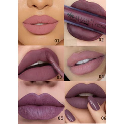 Batons Líquido Matte 24 30 48 horas Escolha as Cores Max Love Longa duração