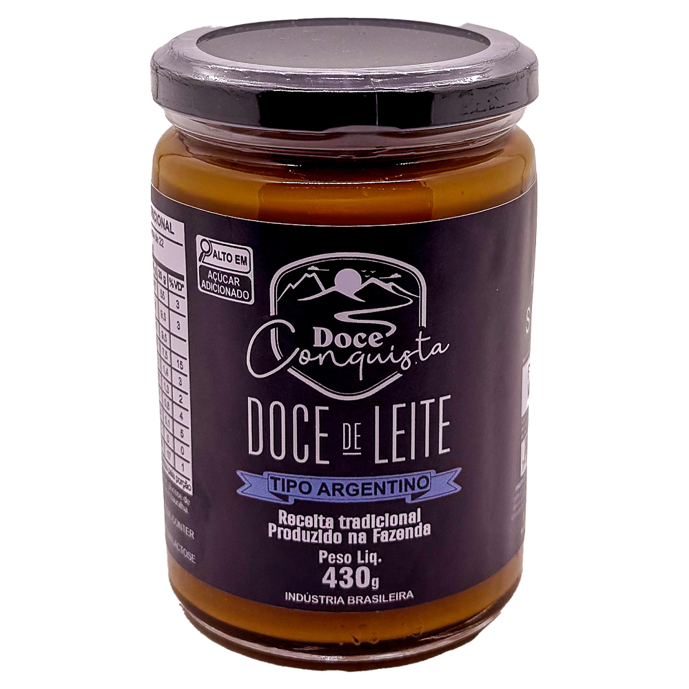 Doce de Leite Tradicional com Açúcar 430g Tipo Argentino Doce Conquista