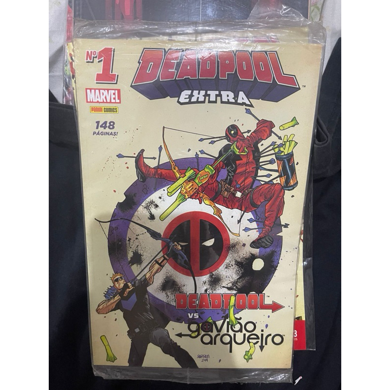 deadpool extra ed. 01 deadpool vs gavião arqueiro