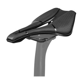 Selim de bicicleta de fibra de carbono, trilho de fibra de carbono, textura ud 245x139mm, concha inferior de nylon, nari