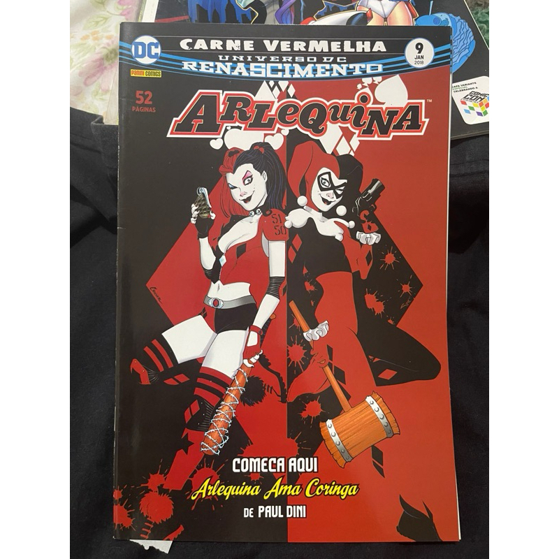 arlequina ed. 09 - carne vermelha universo renascimento