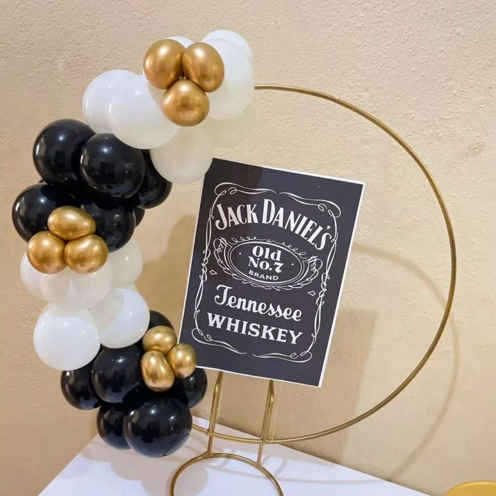 Arco de Festa redondo de metal para festas