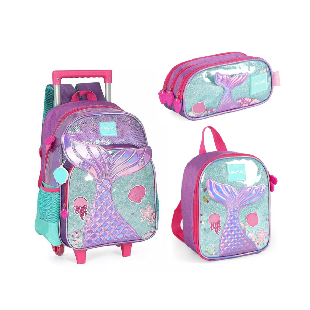 Mochila Infantil com Alça e Rodinhas: Onde Comprar | BuscaProdutos