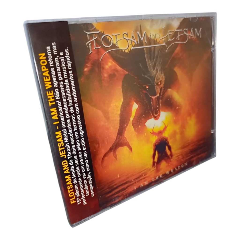Flotsam And Jetsam – I Am The Weapon - CD Acrilico