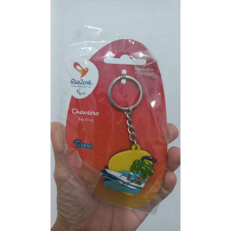 Chaveiro e Pin Olimpíada Rio 2016