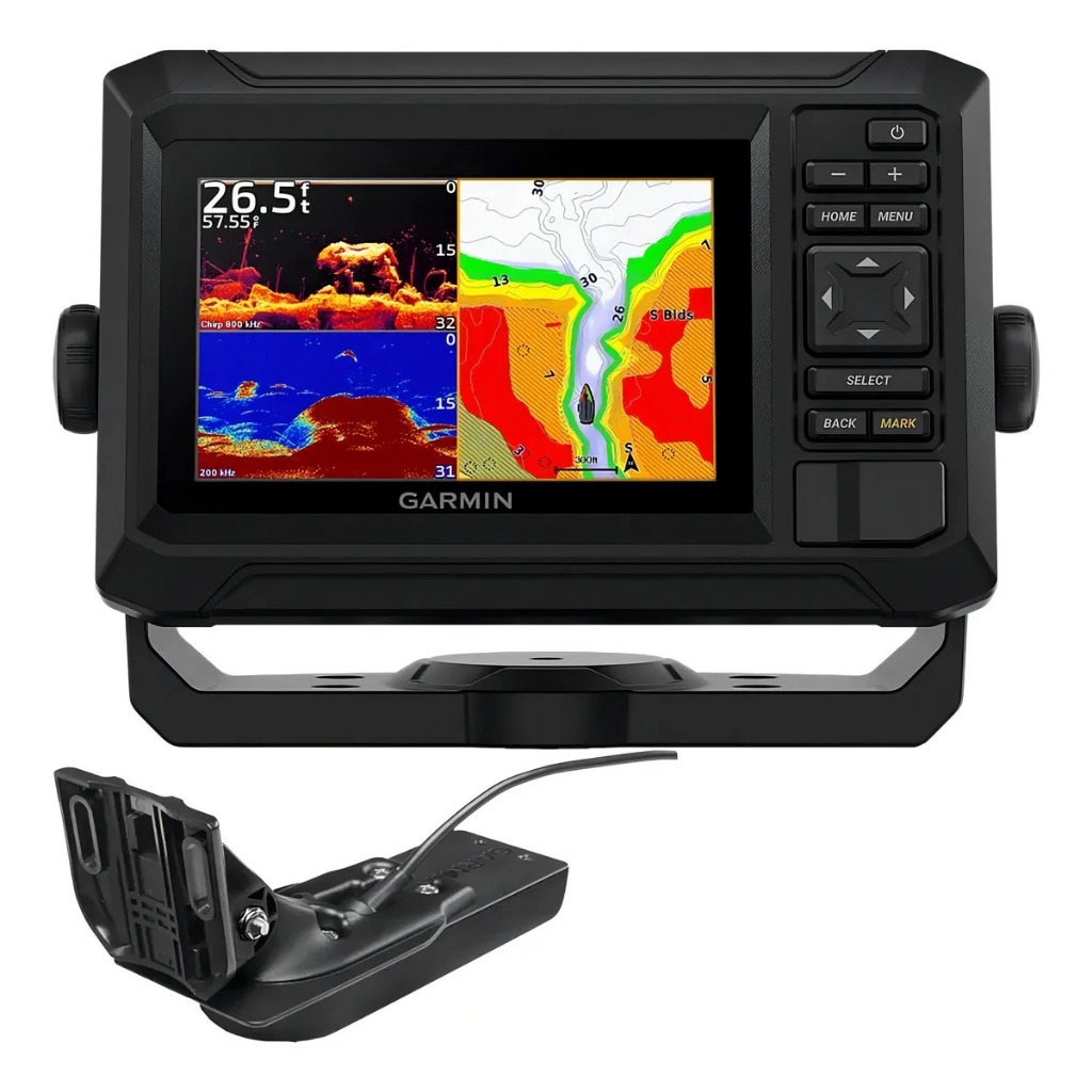 GPS Sonar Garmin Echomap UHD2 53CV + Transducer GT20-TM