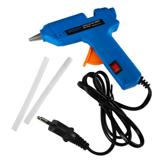 Pistola Cola Quente 20W com Interruptor e Bastão 7mm Ideal para Artesanato e Reparos em Oferta na Shopee