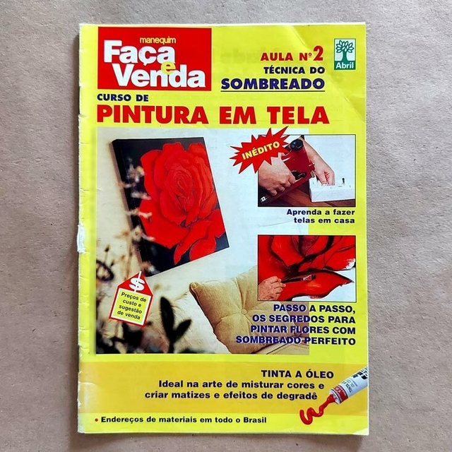 Revisto Curso De Pintura Em Tela Aula 2 Técnica Do Sombreado