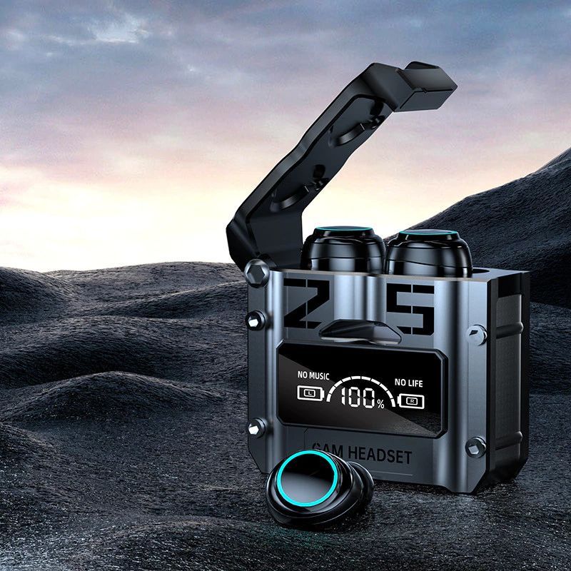 Fone De Ouvido TWS M25 Bluetooth 5.3 Sem Fio Resistente a água Stereo Sports Earbuds LED Microphone