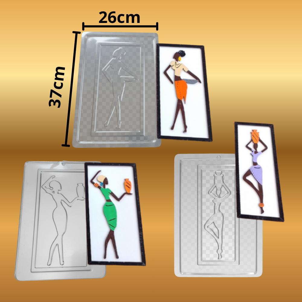 Kit-28 /  3 Formas (G)  para Artesanato em Gesso  REF: G-420 / G-421 / G-422 em Oferta na Shopee