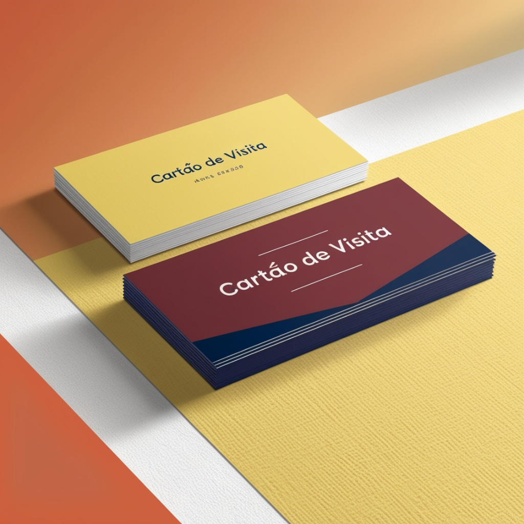 Cartões de visita 100 unidades unids (apenas de frente) com sua arte em Oferta na Shopee