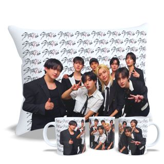 caneca almofada 20x30 personalizada Lembrança Presente  banda coreana Stray Kids em Oferta na Shopee
