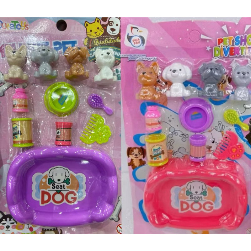 Kit pet, vida dos pets, pets brinquedos infantil