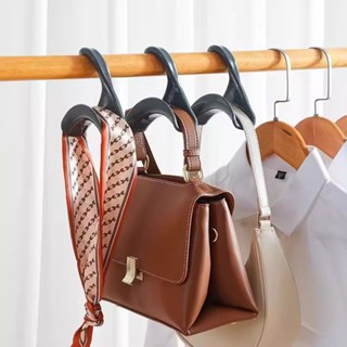 4 Peças Rack de Ganchos Organizadores - Para Armário (Bolsas, Chapéus, Gravatas) em Oferta na Shopee